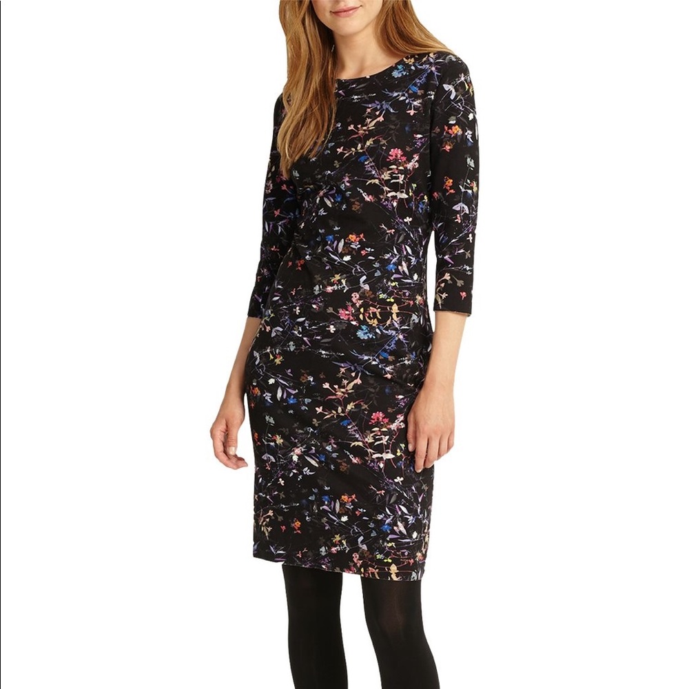 Floral Fitted Dress